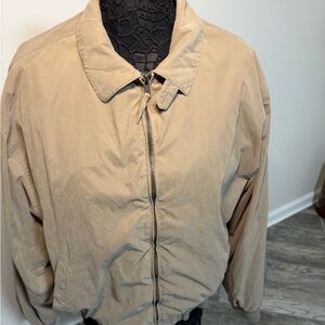 Members Only Women's Tan Bomber Jacket